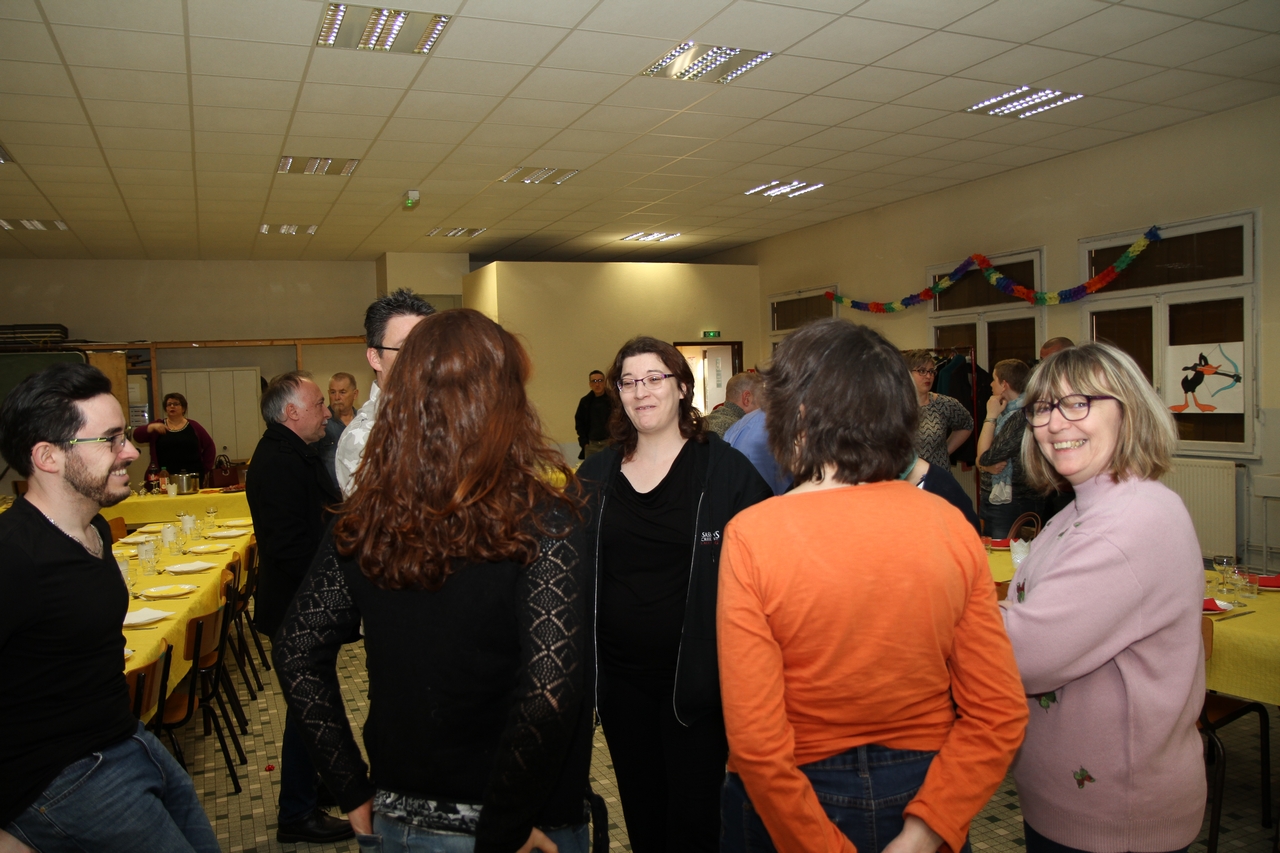 Repas annuel du club 6 avril 2019. 